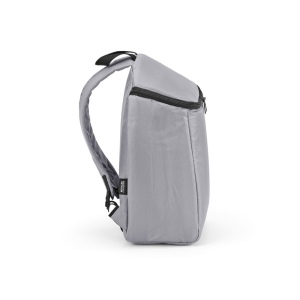Sac à dos isotherme Brussels 12L en rPET. Double fermeture 24