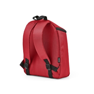 Sac à dos isotherme Brussels 12L en rPET. Double fermeture 12