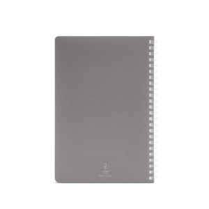 Cahier à spirales Horace A5 rPP.160 pages FSC de 70 g/m² 16