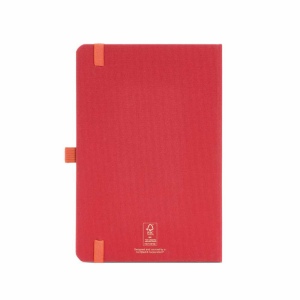 Carnet Dickens A5 en rPET. 160 pages FSC 70 g/m² 10