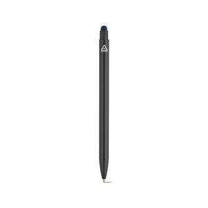 Stylo Twain en aluminium. Bleu, encre Dokumental® 0,5 km 16