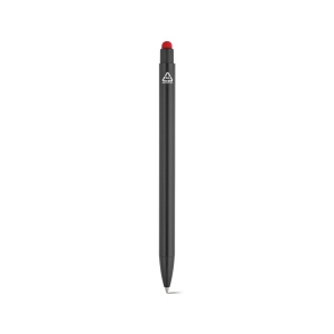 Stylo Twain en aluminium. Bleu, encre Dokumental® 0,5 km 7
