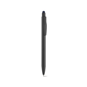 Stylo Twain en aluminium. Bleu, encre Dokumental® 0,5 km 5