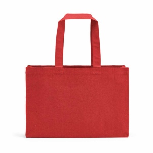 Sac de courses Makalu en coton recyclé. 280 g/m². Anses de 65 cm 12