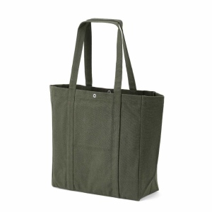 Sac de courses Damavand en coton 360 g/m². Fermeture à pression 17
