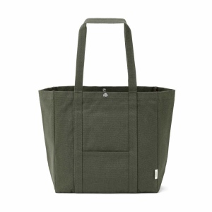 Sac de courses Damavand en coton 360 g/m². Fermeture à pression 19
