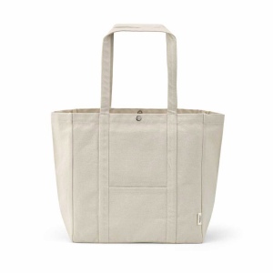 Sac de courses Damavand en coton 360 g/m². Fermeture à pression 23