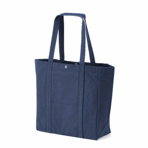 Sac de courses Damavand en coton 360 g/m². Fermeture à pression 13