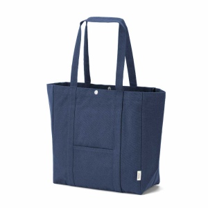 Sac de courses Damavand en coton 360 g/m². Fermeture à pression 4