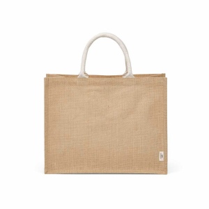 Sac de courses Toubkal en jute et coton. Anses de 40 cm 21