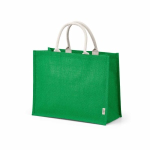 Sac de courses Toubkal en jute et coton. Anses de 40 cm 4