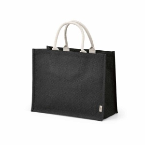 Sac de courses Toubkal en jute et coton. Anses de 40 cm