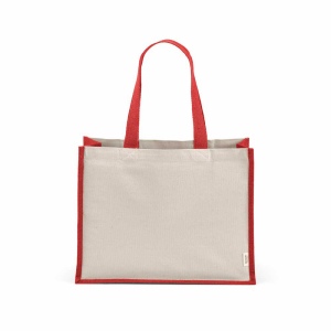 Sac de courses Maglic. Coton rCotton 300 g/m² et jute 12