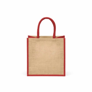 Sac de courses Nuptse en jute. Poignées de 34 cm 11