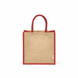 Sac de courses Nuptse en jute. Poignées de 34 cm 13