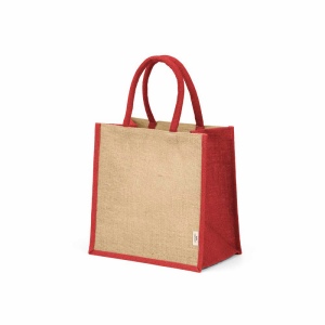 Sac de courses Nuptse en jute. Poignées de 34 cm 3