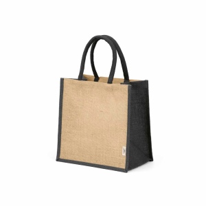 Sac de courses Nuptse en jute. Poignées de 34 cm
