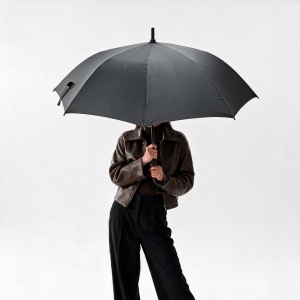Parapluie Lennon 23".Résistant aux tempêtes,ouverture automatique 9