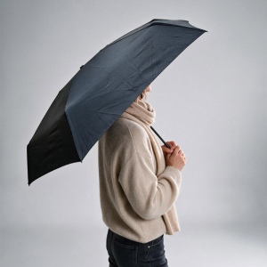 Mini-parapluie pliable Piaf en rPET. 21". Ouverture manuelle 6