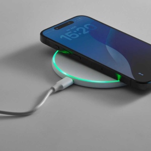 Chargeur rapide sans fil Dirac rABS.15W. Port USB-C 6