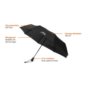 Parapluie tempête 23'' en rPET AWARE™  Nordic Drift Trail 4