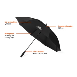 Parapluie tempête 27'' en RPET AWARE™ Nordic Drift Trail 4