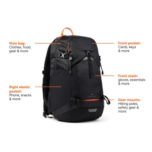 Sac à dos 24L en RCS Nordic Drift Trail 4