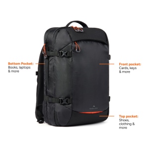 Sac à dos de voyage 25L en RCS Nordic Drift 4