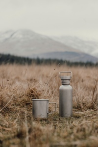 Bouteille d'eau 600ml ultra légère titane Nordic Drift Trail 17