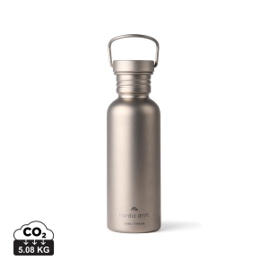 Bouteille d'eau 600ml ultra légère titane Nordic Drift Trail