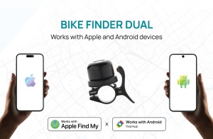 Sonnette de vélo avec géolocalisation Dual 11
