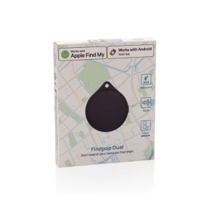 Géolocaliseur en plastique recyclé RCS IPX5 Findpop Dual 5