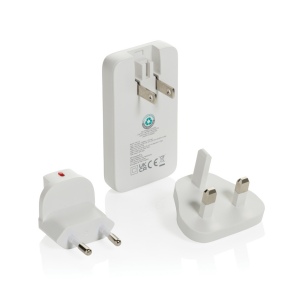 Chargeur plat 65W GAN avec connecteurs universels  Fluxo RCS 3