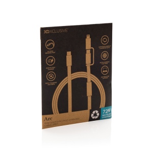 Câble de recharge rapide 60W 2-en-1 Arc RCS 21