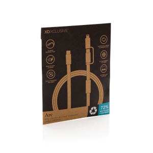 Câble de recharge rapide 60W 2-en-1 Arc RCS 29