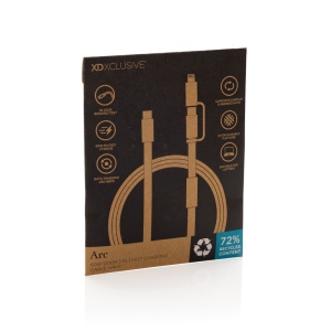 Câble de recharge rapide 60W 2-en-1 Arc RCS 37