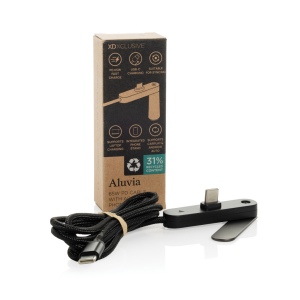 Câble Aluvia RCS 65W PD avec support de téléphone réglable 4