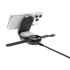 Chargeur 25W sans fil et pliable 3-en-1 Quantum 6