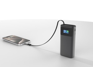Powerbank 10.000mAh avec écran et PD45W Quantum RCS 9