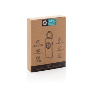 Alarme d'urgence rechargeable avec fonction SOS Safio RCS 15