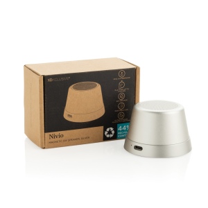 Enceinte magnétique 5W en aluminium recyclé RCS Nivio 19