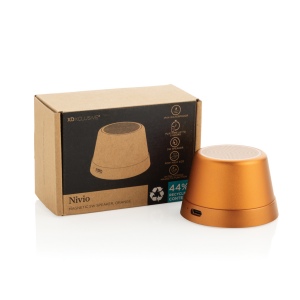 Enceinte magnétique 5W en aluminium recyclé RCS Nivio 28
