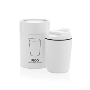 Tasse à café 220ml dans une boite cylindrique Pico Barista 22
