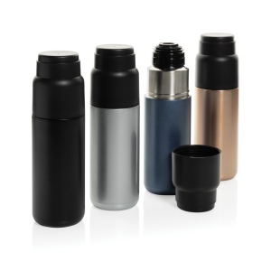 Bouteille isotherme 500ml avec tasse Thermocup RCS 21