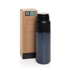 Bouteille isotherme 500ml avec tasse Thermocup RCS 33