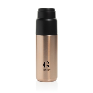 Bouteille isotherme 500ml avec tasse Thermocup RCS 41