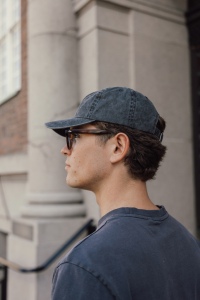 Casquette à 6 panneaux en coton sergé délavée BEAU AWARE™ 17