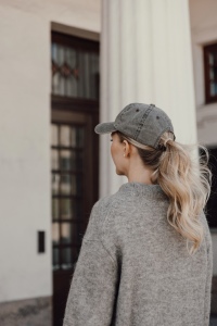 Casquette à 6 panneaux en coton sergé délavée BEAU AWARE™ 26