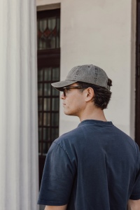 Casquette à 6 panneaux en coton sergé délavée BEAU AWARE™ 27