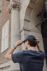 Casquette à 6 panneaux en coton sergé délavée BEAU AWARE™ 15